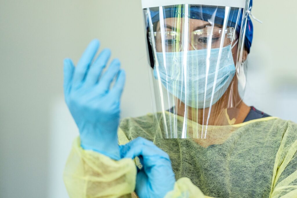 Healthcare and aged care consumables and PPE like face masks, face shields, surgical gloves and gowns are essential for patient and worker safety