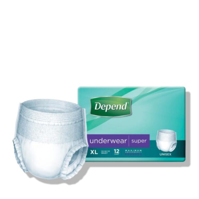 Depend Underwear | Super Unsex | XL| 12x4