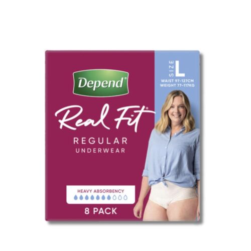 Depend Realfit | Adcare Female | Large | 8x4