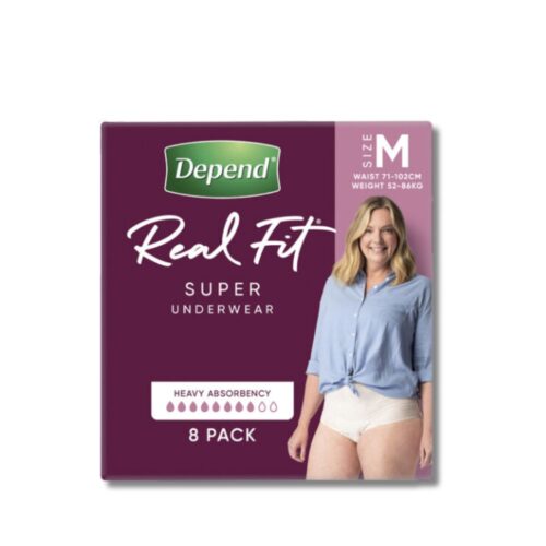 Depend Realfit | Female Super | Medium | 8x4