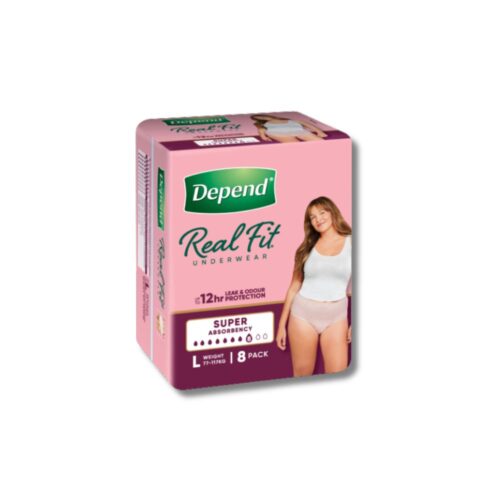 Depend Realfit | Underwear Super | Large | 8x4