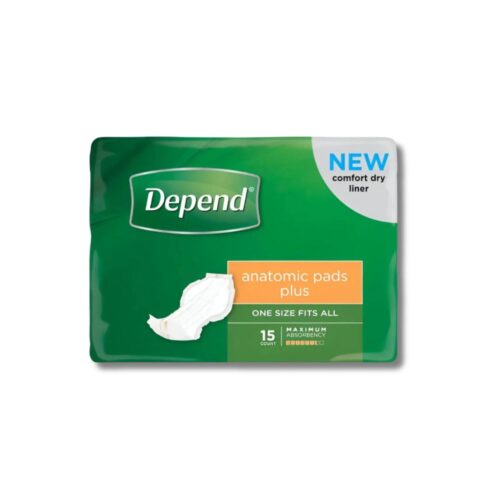 Depend Anatomic Pads | Plus | 15x4