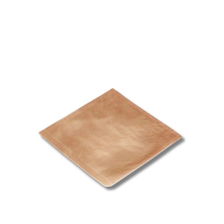 Pack your takeaway items or baked goods with ease using our 1F Flat Kraft Bags (170 x 140mm). Made from durable 35gsm kraft paper, these bags are a simple, sustainable choice for cafés, bakeries, and grocery counters. Their flat design makes them perfect for sandwiches, pastries, small produce, or quick-serve items — no fuss, no bulk. Each pack is strung and shrink-wrapped for easy access and tidy storage at the counter. Why you’ll love them: Strong, lightweight kraft paper for everyday use Ideal for hot or cold food on the go Strung and shrink-wrapped for convenience 100% recyclable and plastic-free Product details: Colour: Brown Material: Paper (35gsm) Dimensions: 170 x 140mm Quantity: 1000 bags per pack Perfect for takeaway service, grocery checkout, or bakery packaging — a practical choice that looks great and feels good for the planet.