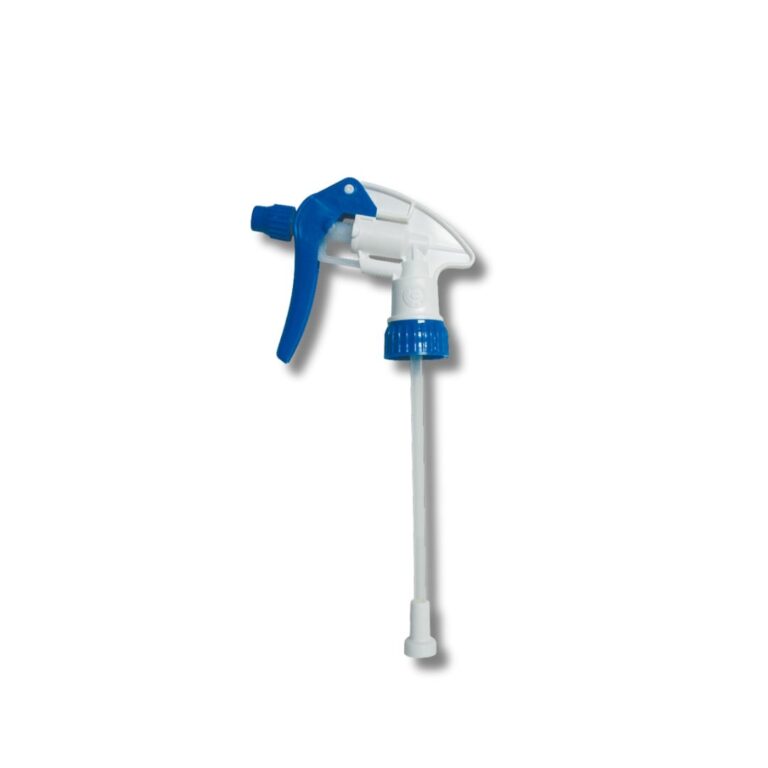 This trigger spray is designed to fit 750mL bottles for the safe and efficient application of cleaning solutions.
