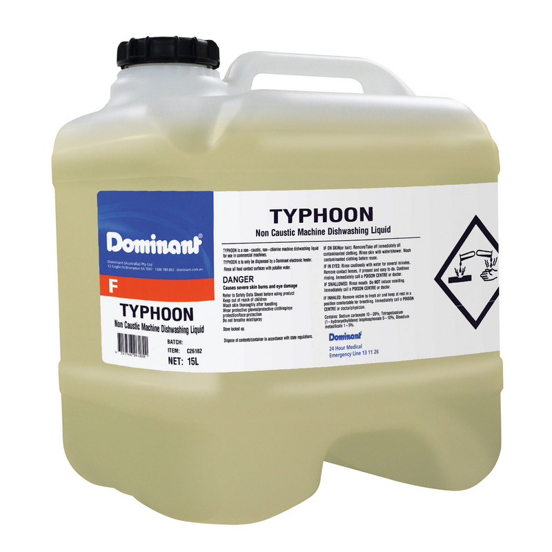 Dishwashing Detergent | Typhoon Auto Liquid | 15L