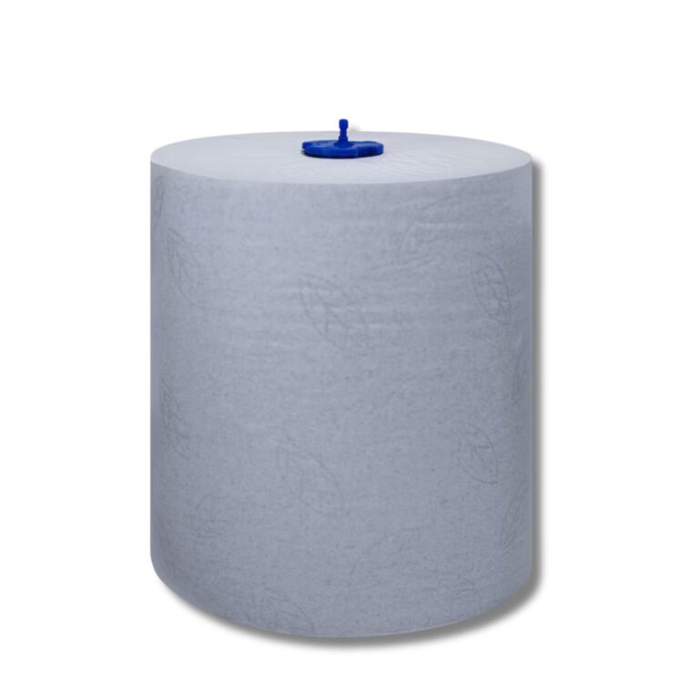 Designed for wash stations in food, healthcare, and aged care environments, the Tork Matic® Blue Hand Towel Roll delivers one-at-a-time dispensing to improve hygiene, reduce waste, and save staff time.