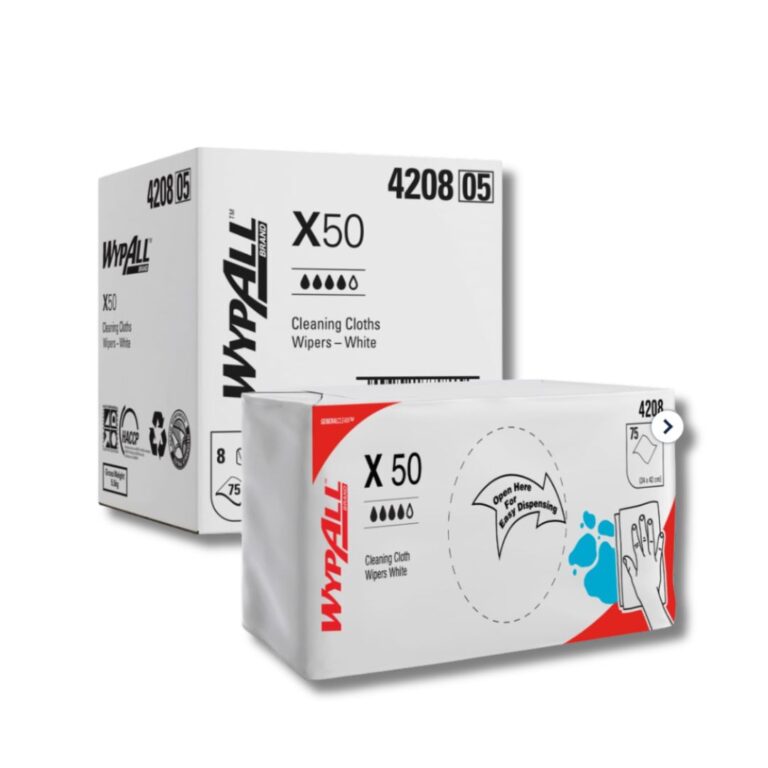 Cleaning Cloth Wipes | Wypall X50 | 24x42cm | 600pcs
