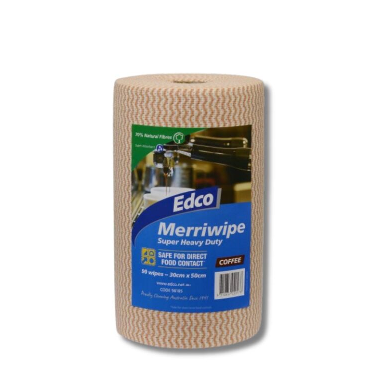 The coffee-coloured heavy-duty cloths are ideal for everyday cleaning in aged care and hospitality environments.