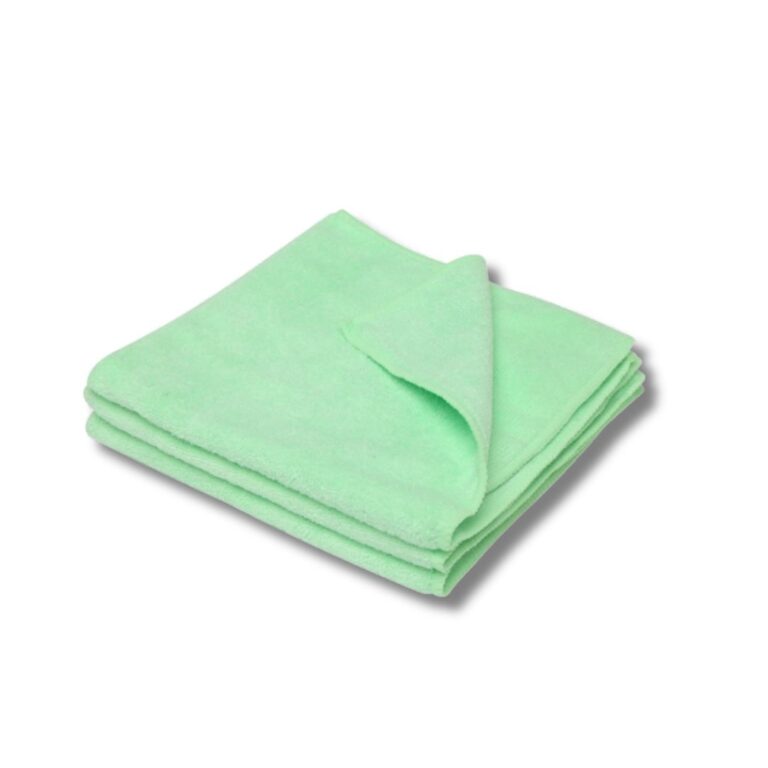 Microfibre Cloth | Green | 40x40cm | 3pcs
