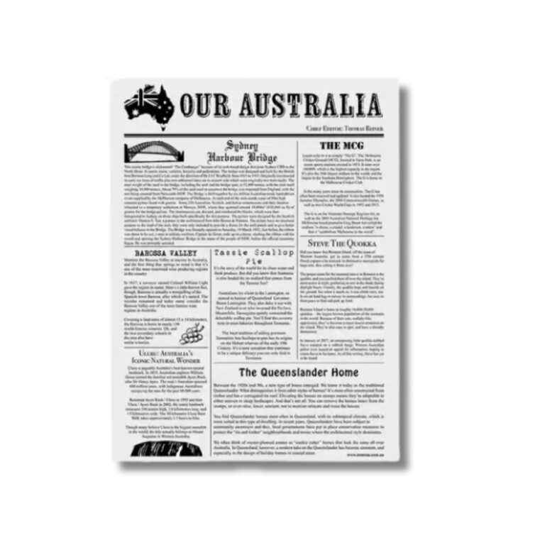 Greaseproof Paper | Newsprint | 400x330mm | 200pcs