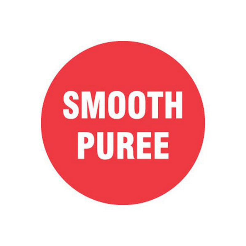 Removable Labels | Smooth Puree | 24mm Circle | 1000roll