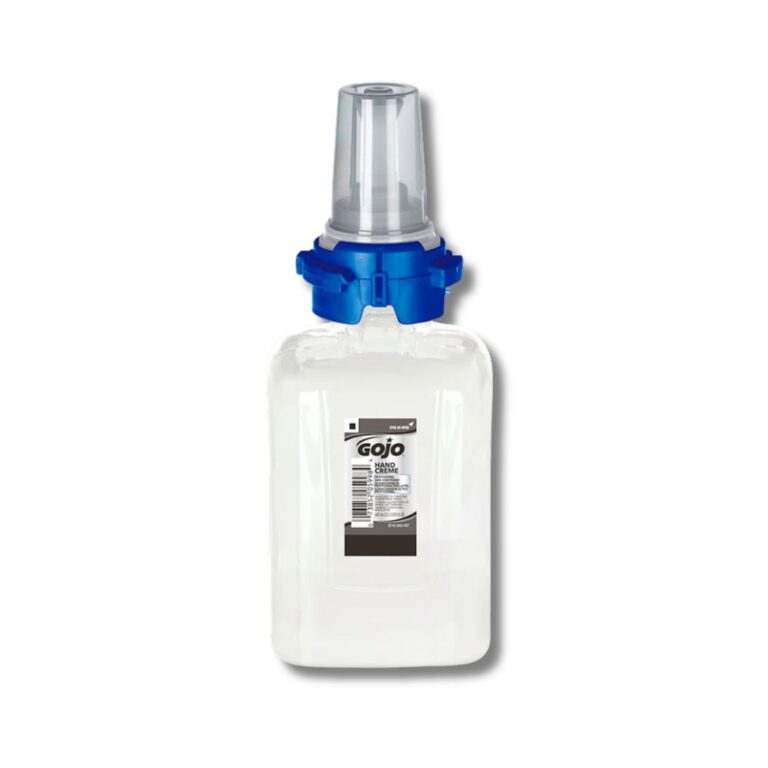 GOJO® HAND MEDIC® Professional Skin Conditioner 685 mL Refill for GOJO® HAND MEDIC® ADX-7™ Dispenser Fragrance-free formula rubs in quickly and nourishes skin, with no greasy residue. Helps maintain skin's moisture level Absorbs quickly with no greasy after-feel Silicone and fragrance free Compatible with all types of gloves CONTROLLED COLLAPSE™ technology maintains bottle shape longer while emptying Removable pump for easier recycling SANITARY SEALED™ refill helps prevent contamination Fresh dispensing valve with each refill