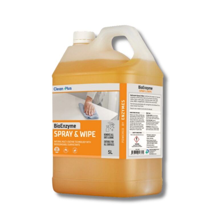 Hard Surface Cleaner | Bioenzyme | Spray and Wipe | 5L