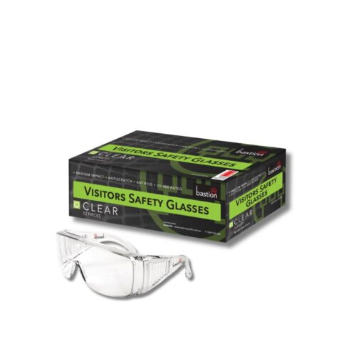 Safety Glasses | Can Be Worn Over Glasses | 144pcs