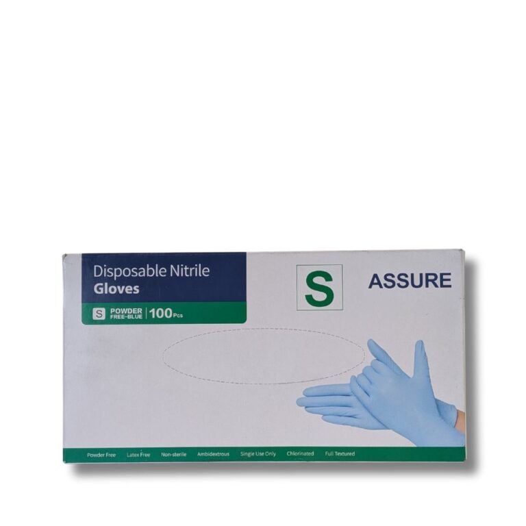 Nitrile Gloves | Powder Free | Blue | Small | 100pcs