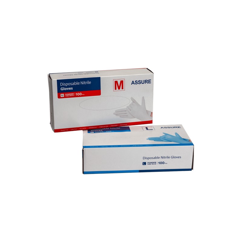 Nitrile Gloves | Powder Free | Blue | XL | 100pcs