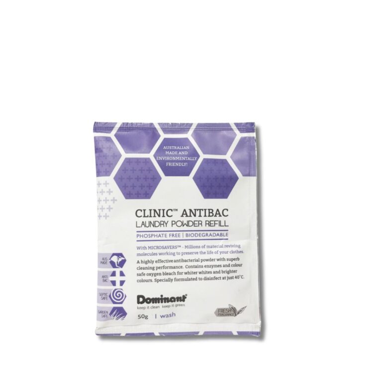 Laundry Detergent | Clinic Antibacterial Powder | 50g Sachets | 100pcs