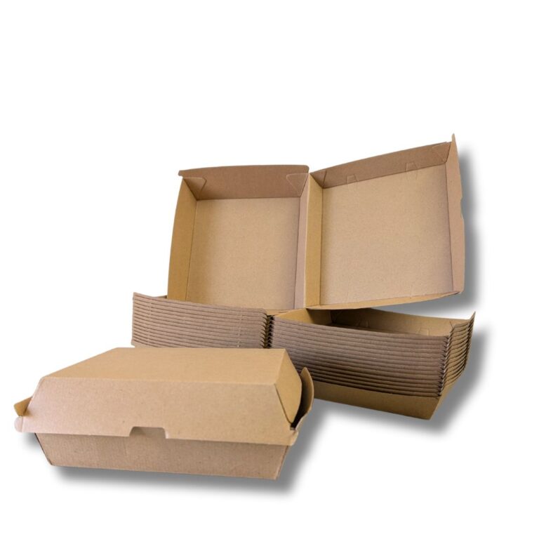 Clamshell | Apex Kraft Corrugated Trays | #10 | 150pcs