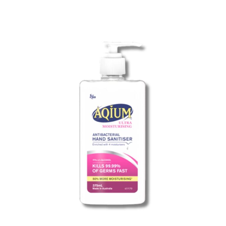 Hand Sanitiser | Ultra TGA Approved Aqium | 375mL | 12pcs