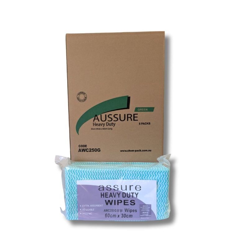 Wipes | Assure | Heavy Duty Green | 40×60cm | 250pcs
