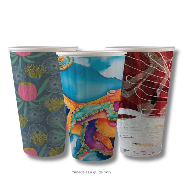 Coffee Cups | Bio | Double Wall | Art | 16oz | 600pcs