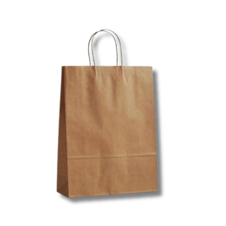 Paper Bag | Twisted Handle | Kraft | Medium | 250pcs