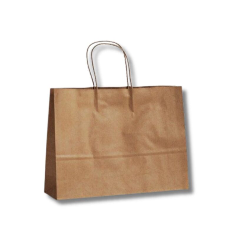 Paper Bags | Twisted Handle Medium Boutique | Kraft | Medium | 250pcs