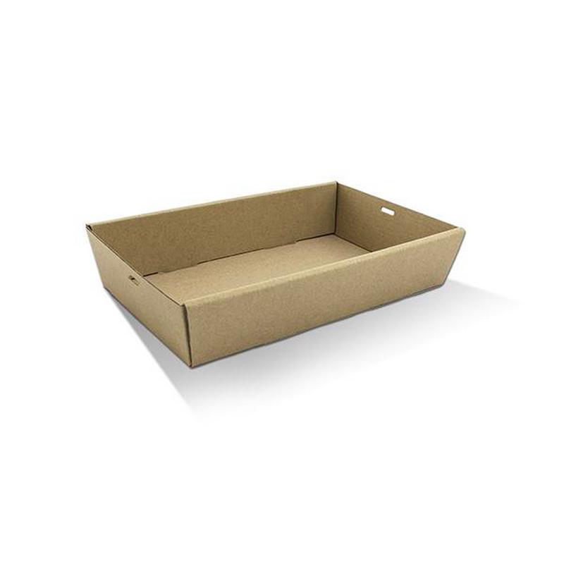 Catering Trays | Brown | Medium 50mm | 100pcs