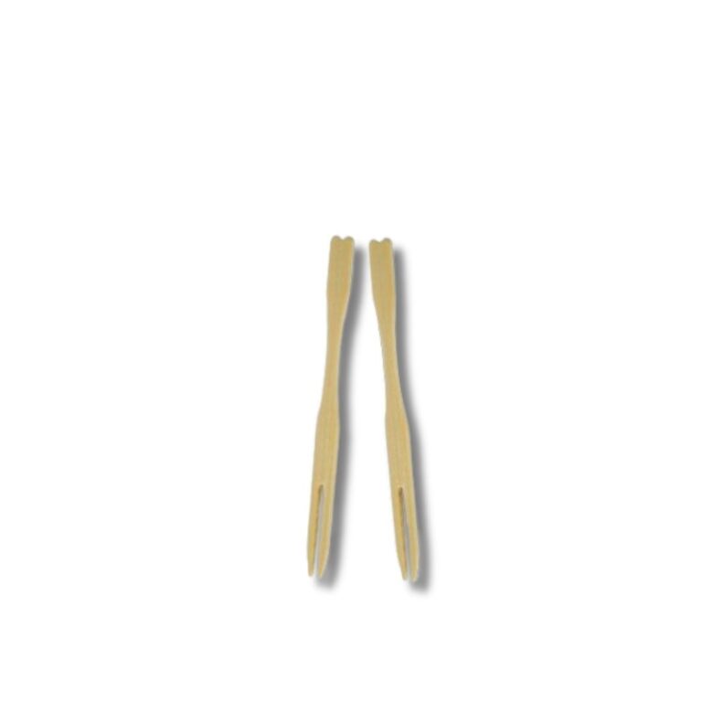 Cocktail Fork Bamboo 90mm | 100pkt Strong, smooth, and splinter-free, our 90mm Bamboo Cocktail Forks are ideal for serving small bites and appetisers. Perfect for fruit, cheese, canapés, or tasting samples, they offer a practical and stylish presentation for any event or catering service. Features: Made from natural bamboo – strong and durable Smooth, splinter-free finish Ideal size for appetisers, canapés, and tasting plates Disposable and convenient for single use Carton Quantity: 100 per pack Specifications: Colour: Natural Material: Bamboo Dimensions: 90 x 2 x 7mm
