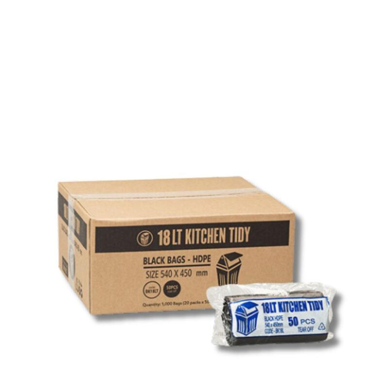 Kitchen Tidy | Black | 18L | 1000ctn