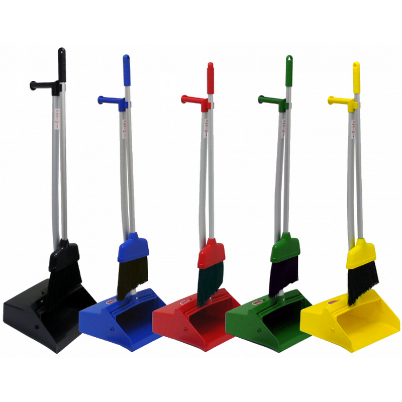 Lobby Pan & Brush Set | Edco Contractor | Blue