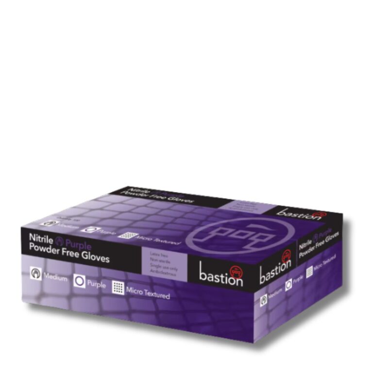 Nitrile Gloves | Powder Free | Purple | Medium | 100pcs