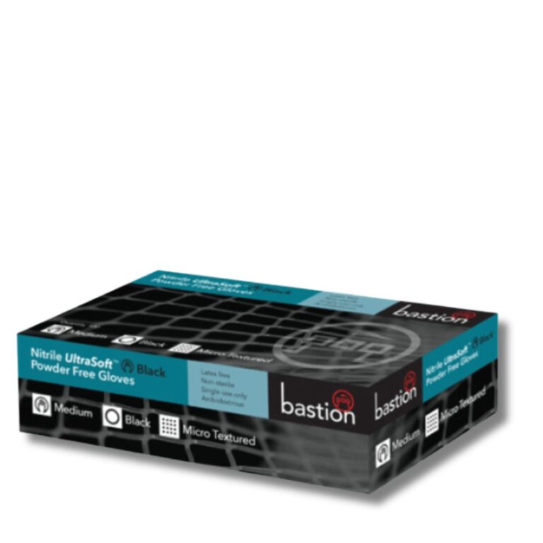 Nitrile Gloves | Powder Free Ultra Soft Black | Small | 100pcs