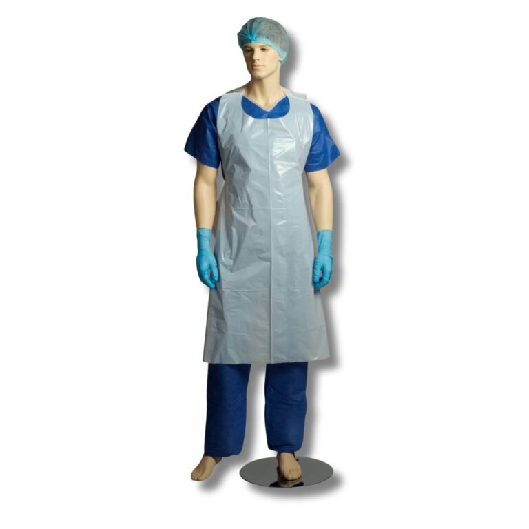 Aprons | HACCP | Polythene White | 100pcs | 5ctn