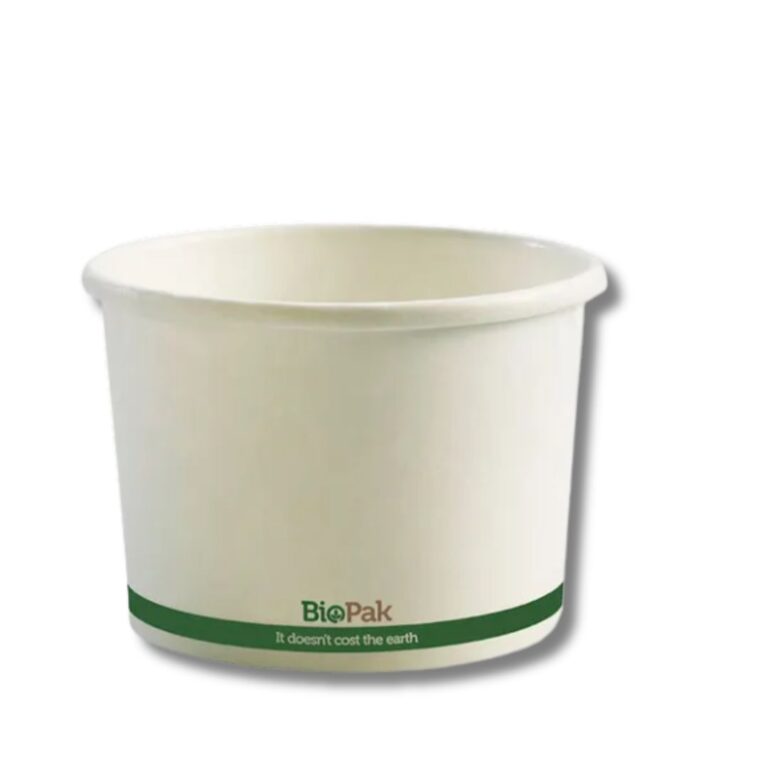 Bowls | Bio Pak | White | 16oz 550mL | 500pcs