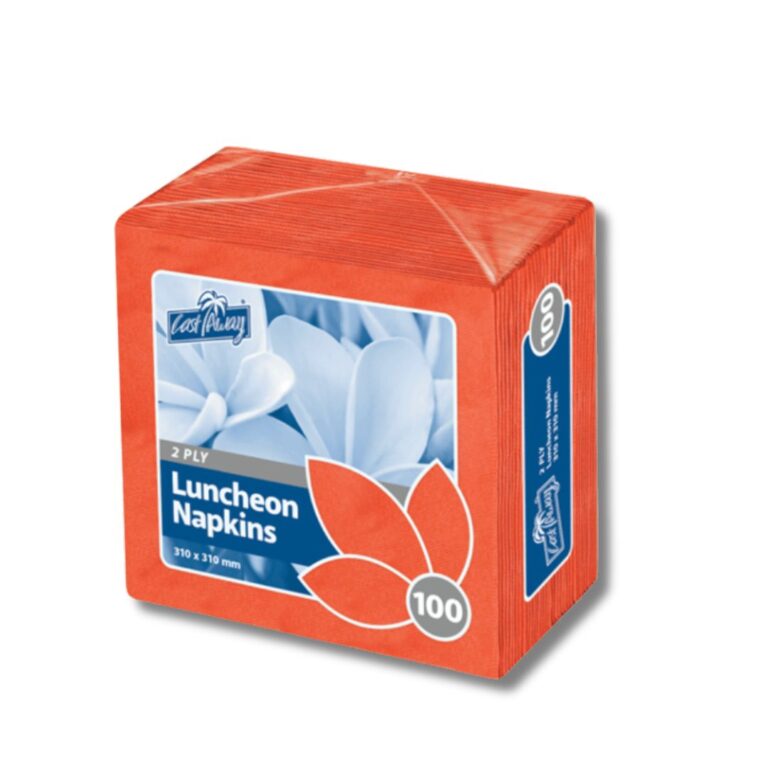 Luncheon Napkins | Red | 2 Ply | 2000ctn