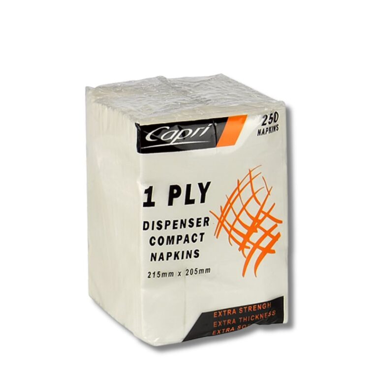 Dispenser Napkin  | Compact | White | 1ply | 5000ctn