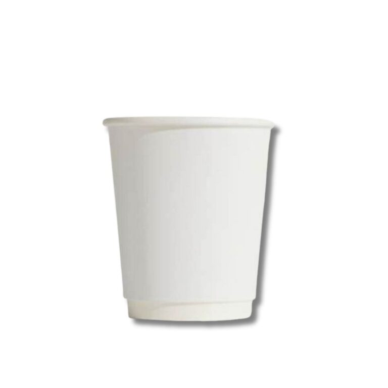 Coffee Cups | Double Wall | White | 8oz | 500pcs