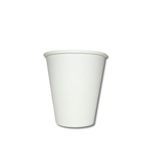 Coffee Cups | Single Wall | White | 8oz | 1000pcs