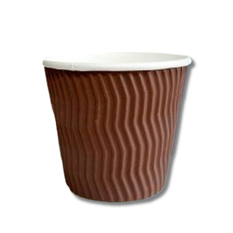 Coffee Cups | Cool Wave Double Wall | Brown | 12oz | 500pcs