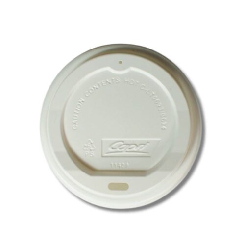 Lids | Travel Plastic | White | 8/12oz | 1000pcs