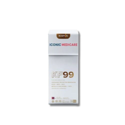 Disposable Respirator Mask | KF99 White | 10pcs