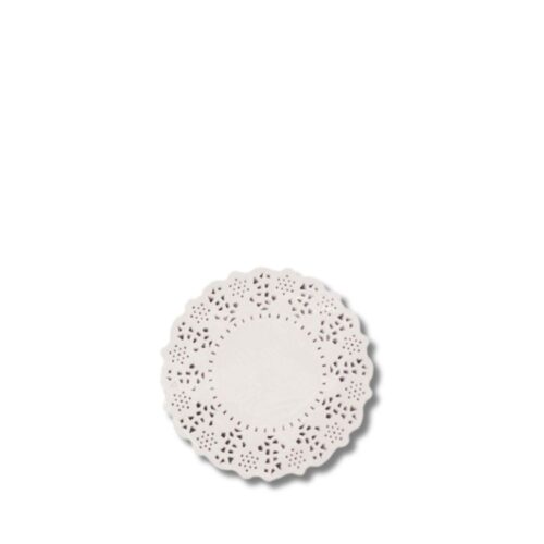 Round Lace Paper Doilies | White | 110mm | 2000pkt