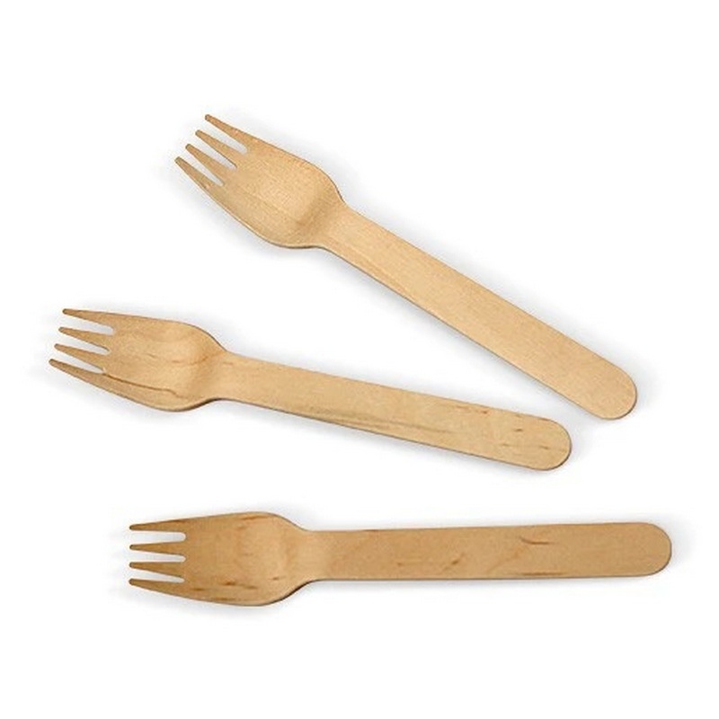 Forks | Wooden Wax Coated | 1000ctn