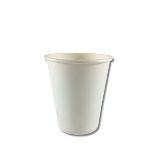Coffee Cups | Single Wall | White | 8oz | 1000pcs