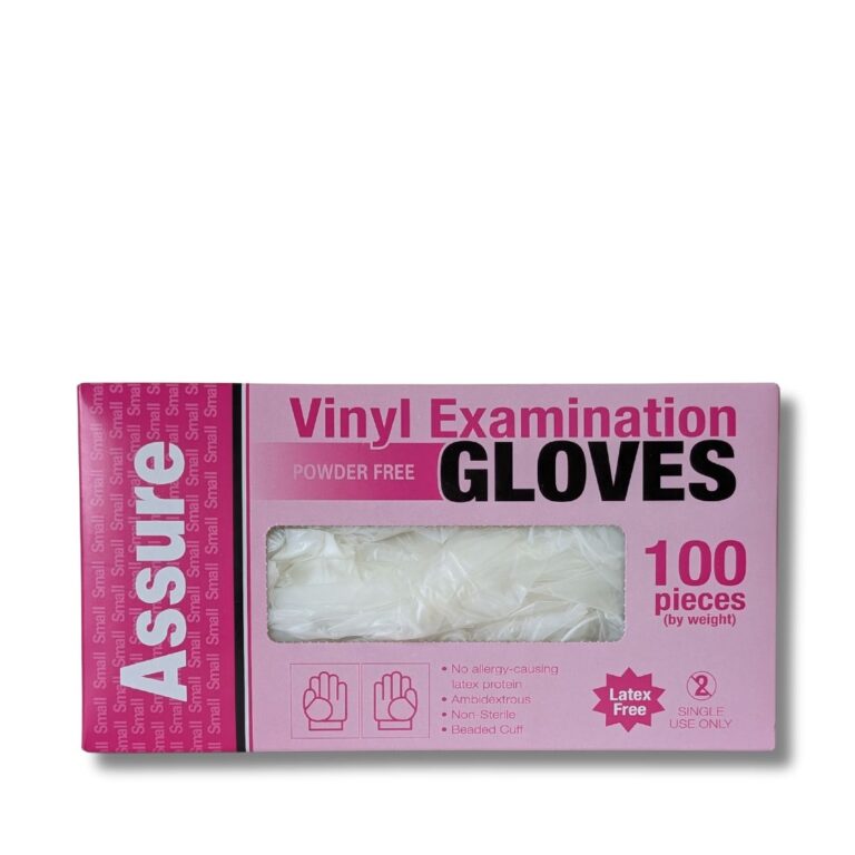 Vinyl Gloves | TGA listed Powder Free | Clear | Small | 100pcs