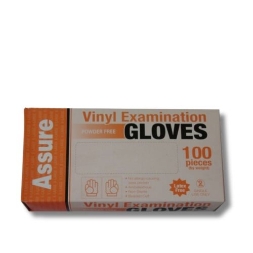 Vinyl Gloves | TGA listed Powder Free | Clear | XL | 100pcs