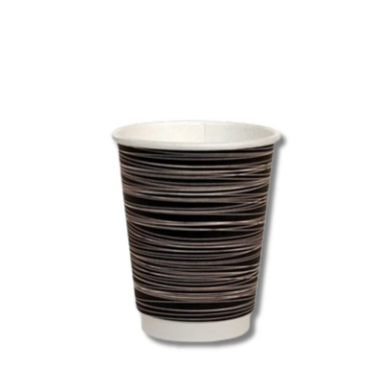 Coffee Cups | Double Wall | Black | 12oz | 500pcs