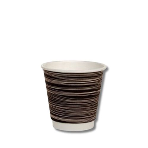 Coffee Cups | Double Wall | Black Print | 90mm 8oz | 500ctn