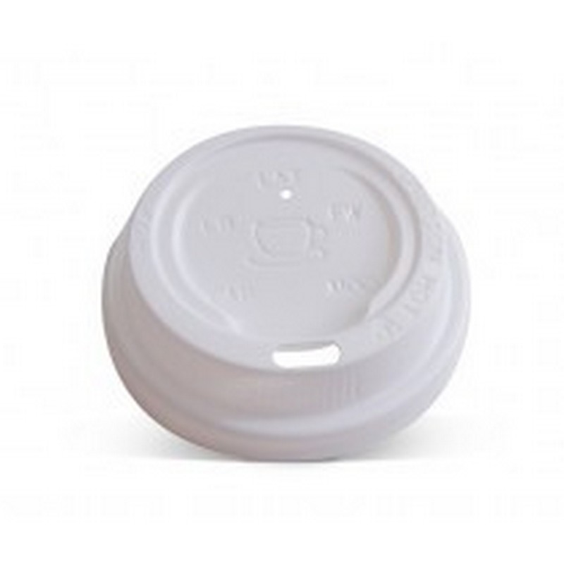 Lids | Flat Plastic | White | 8/12/16/20oz 90mm | 1000pcs